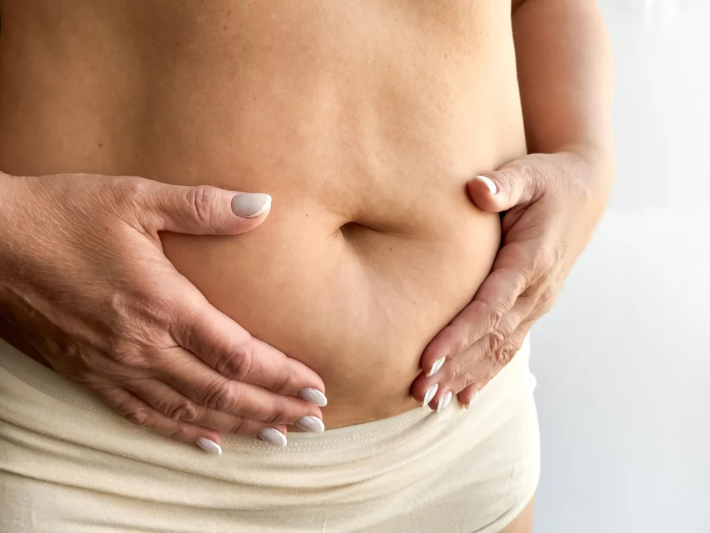 menopausa incha a barriga